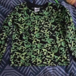 Minecraft Kids Long Sleeve